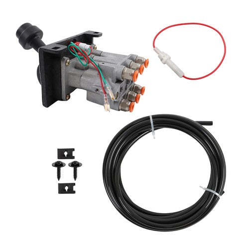 Solid Spare Control Valve - Dual Valve (Pto & Dump Pump) Air Kit With Kickout New