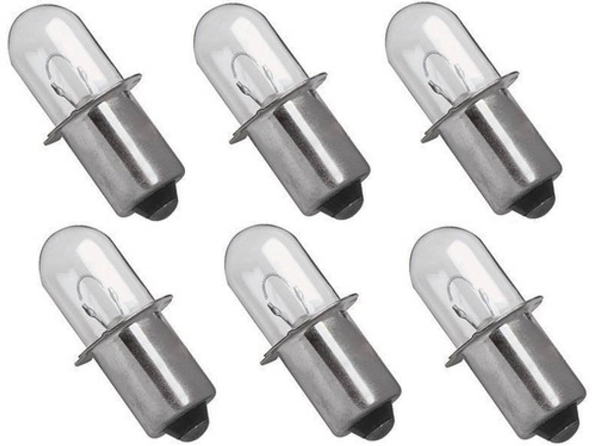 Solid Spare Replacement Xenon Bulb for Dewalt DW908 18 Volt 6-Pack