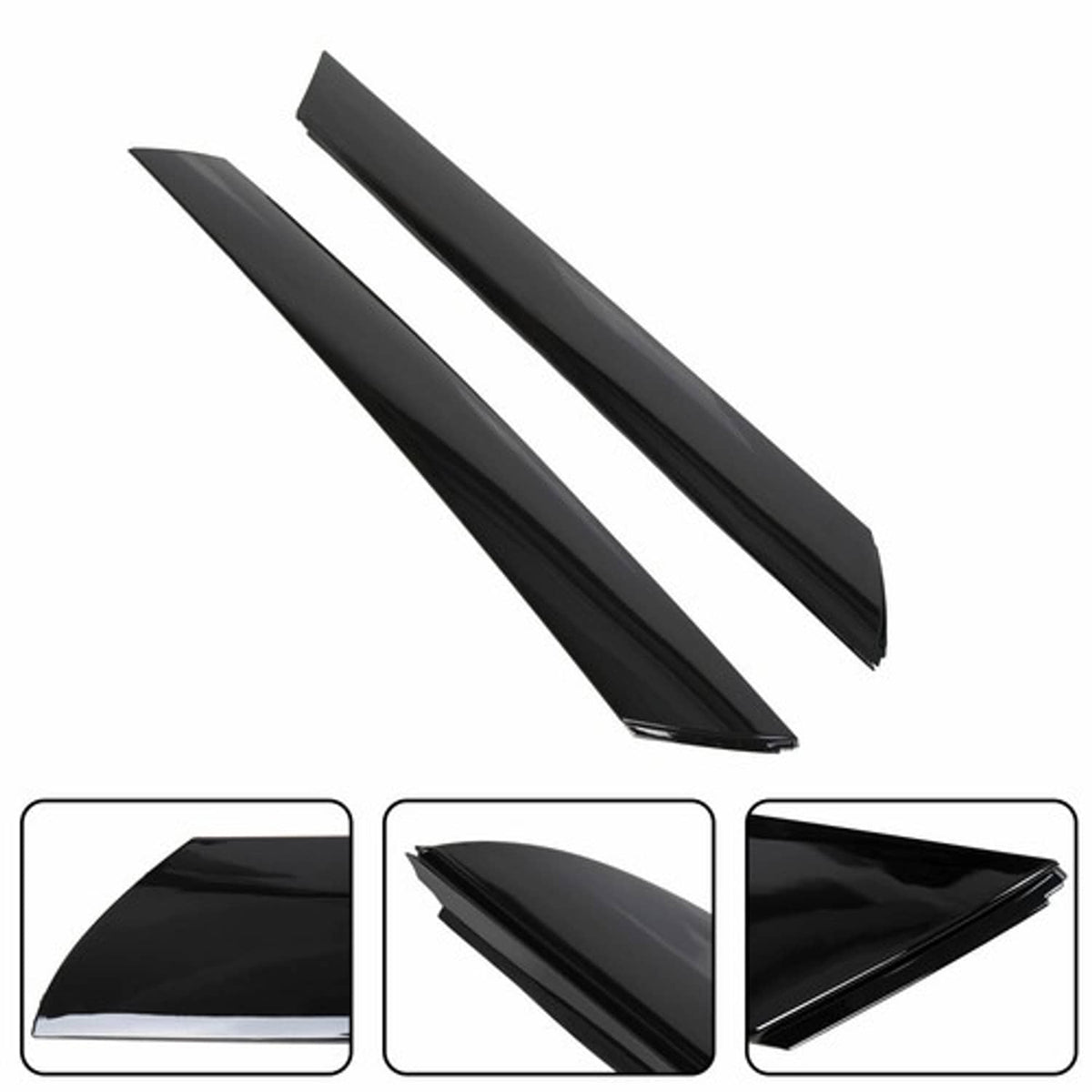 Solid Spare Windshield Pillar Trim For 10-13 KIA Soul Exterior Molding Garnish Right & Left