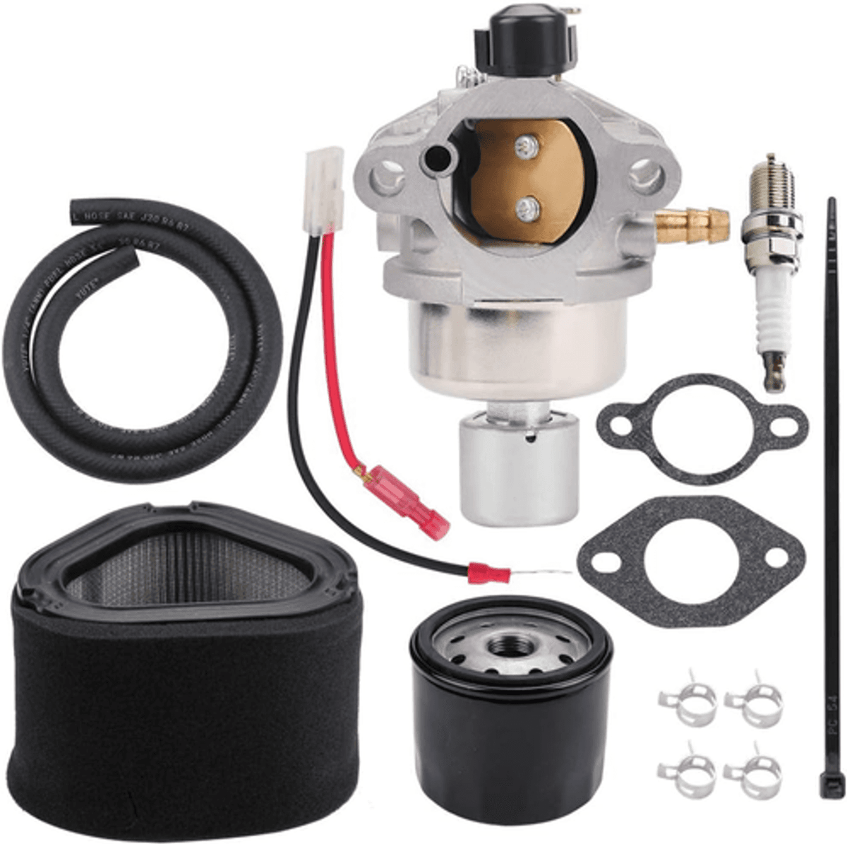 Solid Spare 12-853-58-S Carburetor & Air Filter Tune Up Kit for Kohler Courage CH CV Series