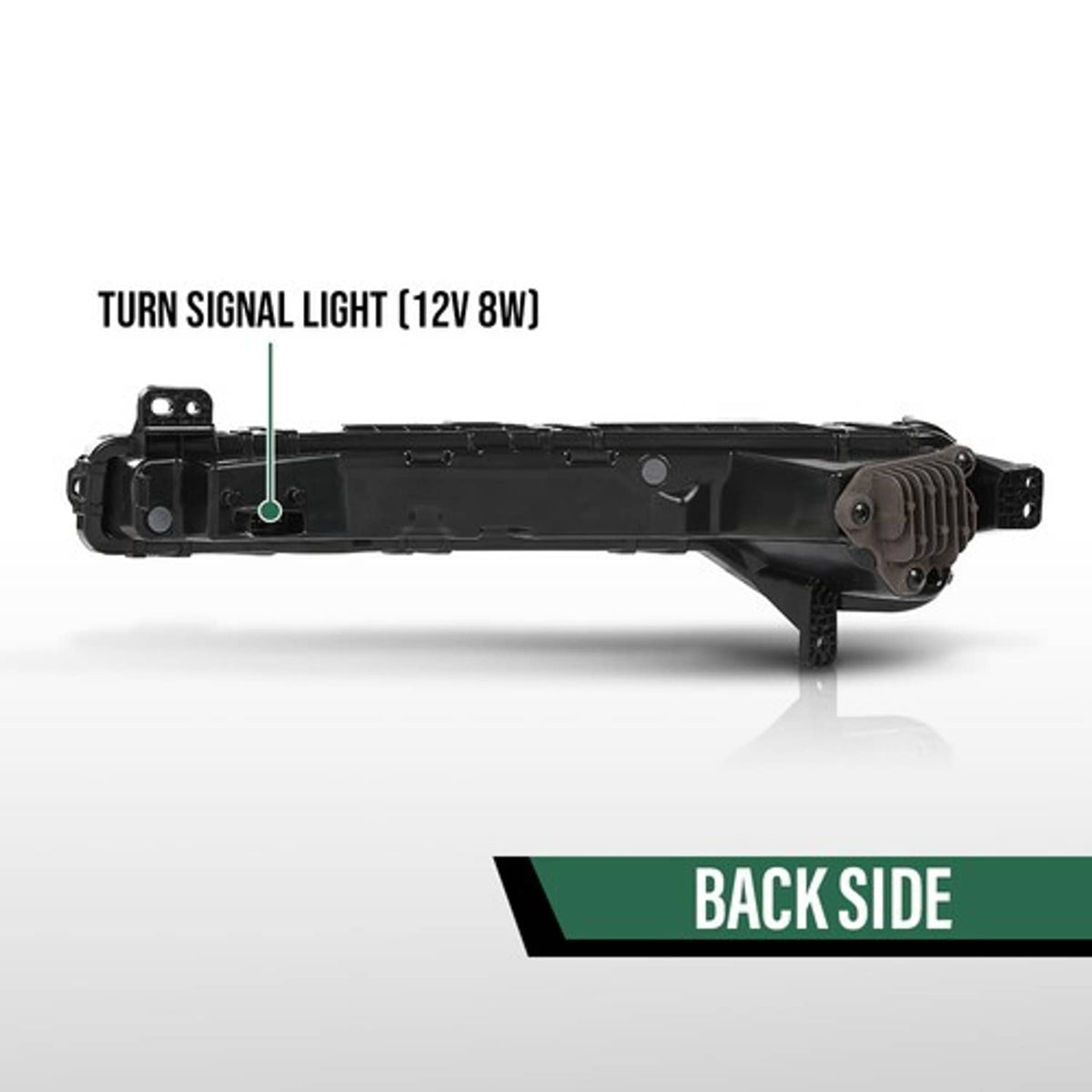 Solid Spare LED Turn Signal Light Assembly Right Side Fit For 2020-2025 Lincoln Corsair