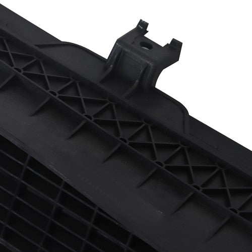 Solid Spare For 2014-2016 Chevy Malibu Black Plastic Front Bumper Grille Shutter 23478032