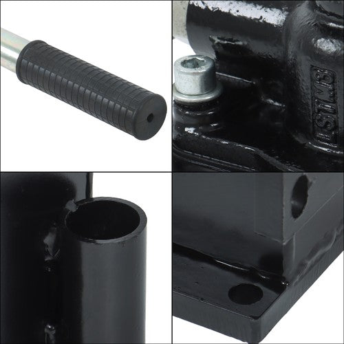 Solid Spare 1.5 Cid 3 Qts Hydraulic Piston Hand Pump Single-Acting With Release Knob