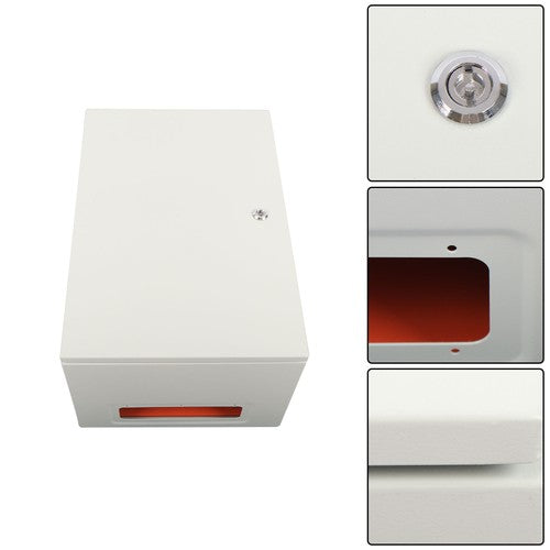 Solid Spare Steel Electrical Box 24x16x12'' Carbon Steel IP65 Electrical Enclosure Box