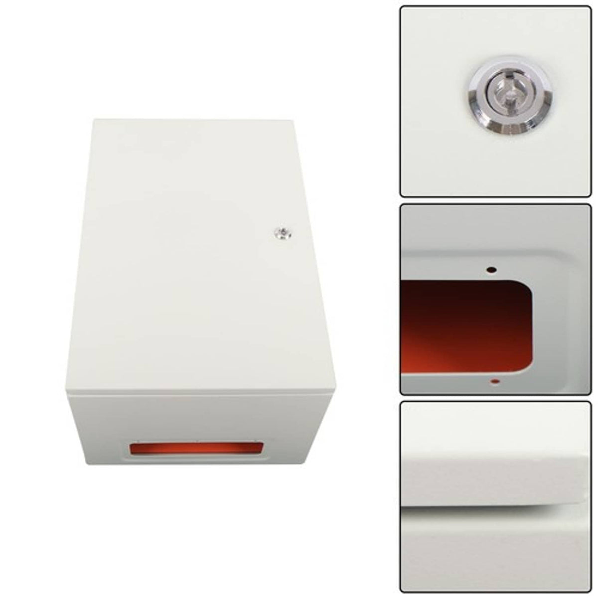 Solid Spare Steel Electrical Box 24x16x12'' Carbon Steel IP65 Electrical Enclosure Box