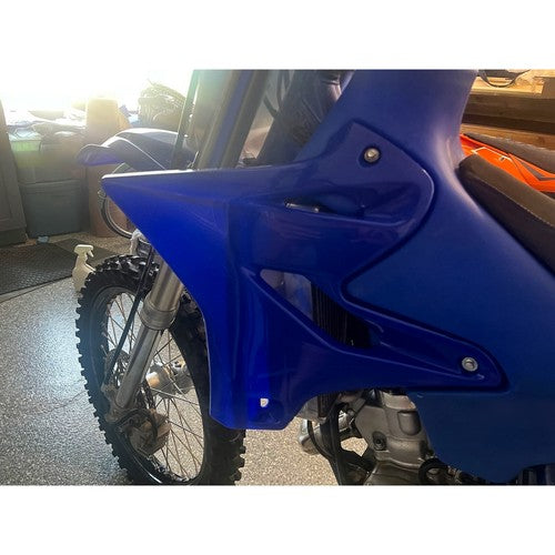 Solid Spare Restyle Plastics Kit Set 2018 Style Blue For Yamaha YZ125 YZ250 2002-2020