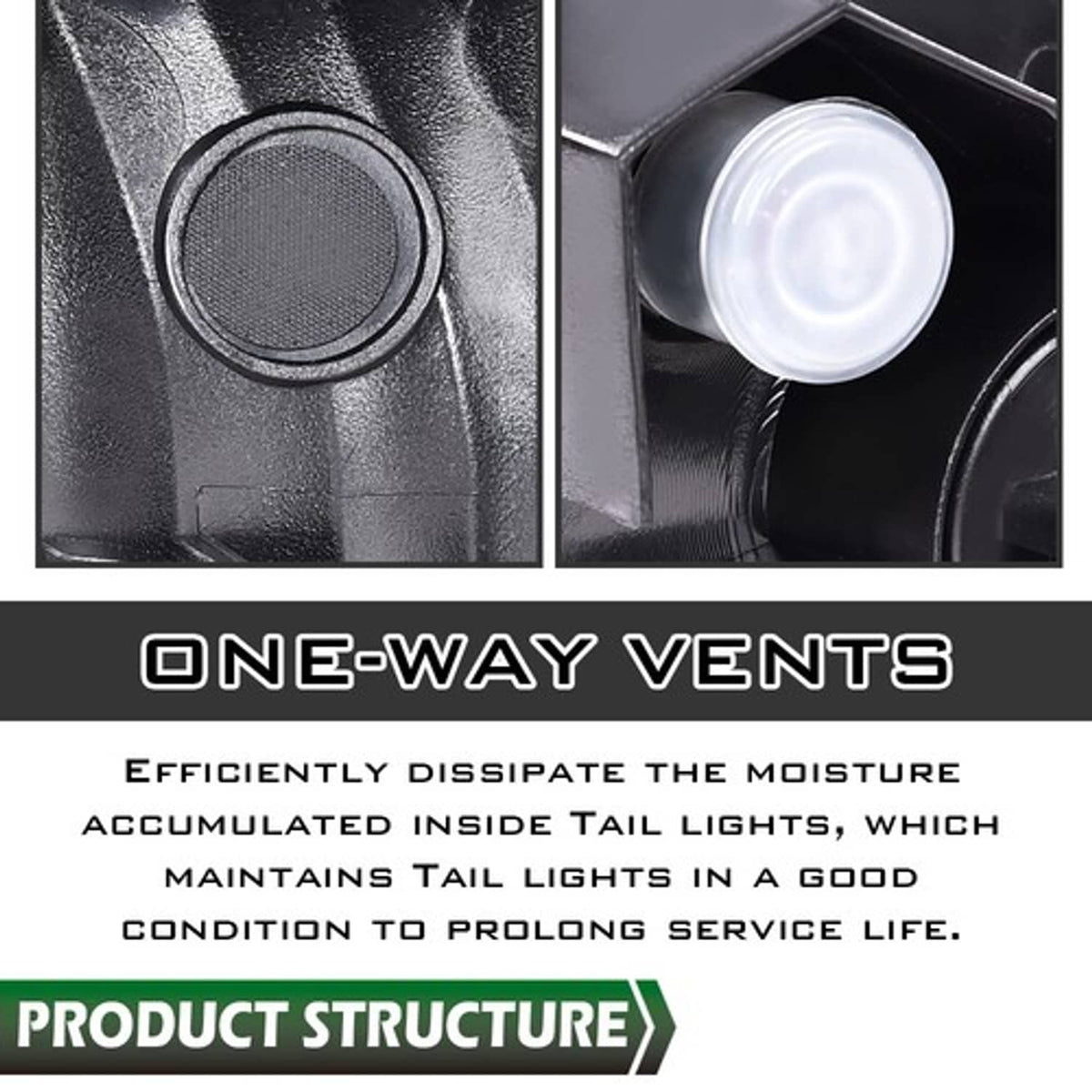Solid Spare Fit For 2016-2021 Toyota Tacoma Rear Left Side Tail Light Brake Lamp Assembly