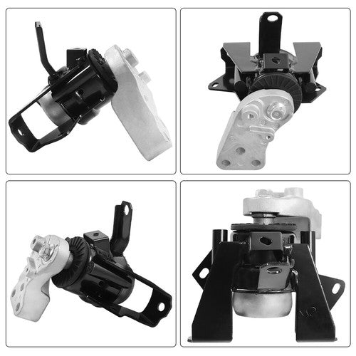 Solid Spare For 14-22 Mitsubishi Mirage G4 L3 1.2L 1092A096 New 3PCS Engine Motor Mount Set
