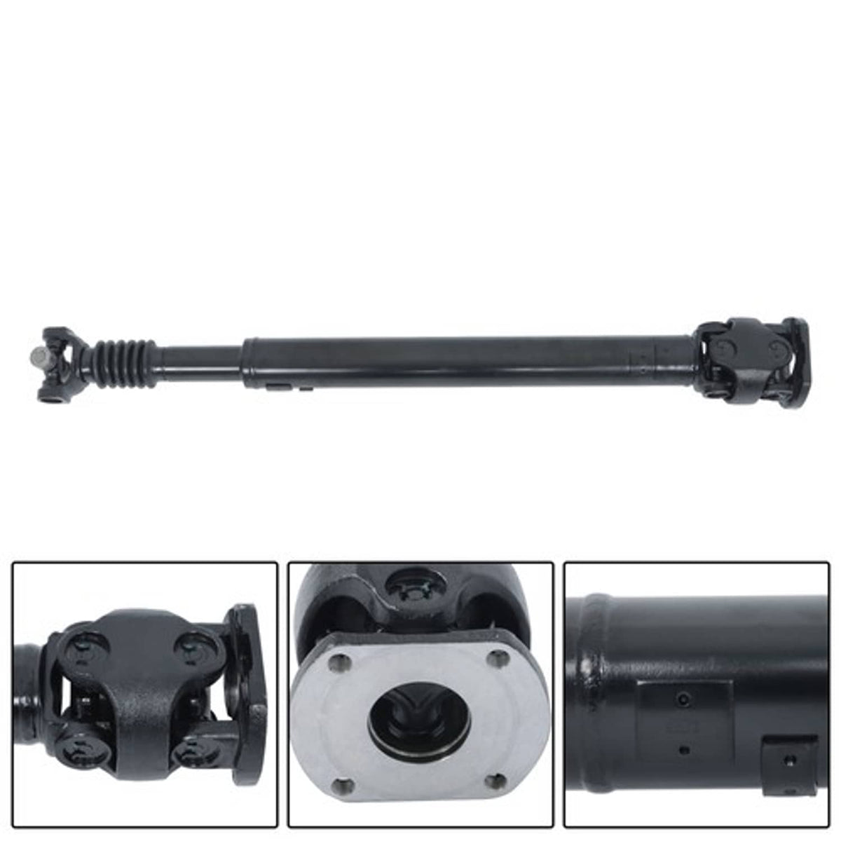 Solid Spare Fit For Ford F-250 F-350 Super 2003-2010 Duty Black Front Driveshaft Assembly