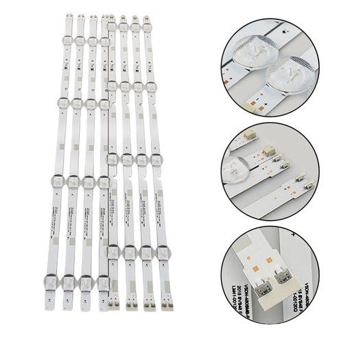 LED Backlight Strip(8)For Samsung UN48J5000AFXZA UN48J5000AF UN48J6200 UN48J5000