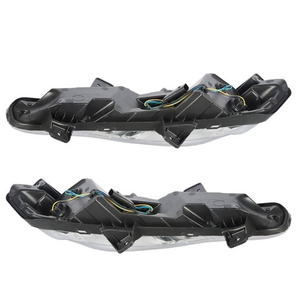 Solid Spare For Chevy Malibu 2019-2022 Bumper Turn Signal Lights W/LED DRL Fog Lamps RH&LH