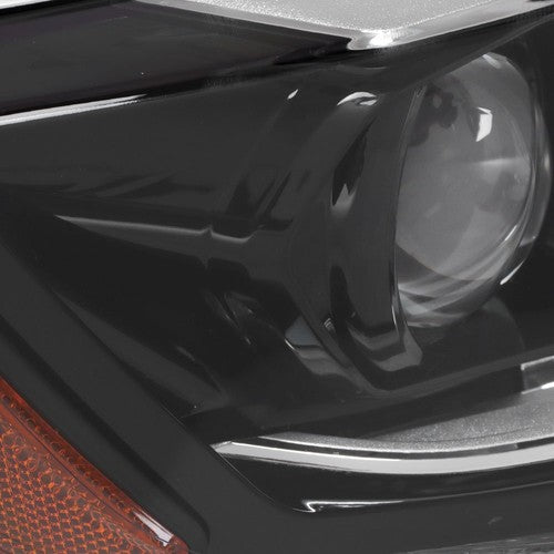 Solid Spare For Nissan Rogue 2014-2016 Headlights LED Type Clear Lens Passenger&Driver Side