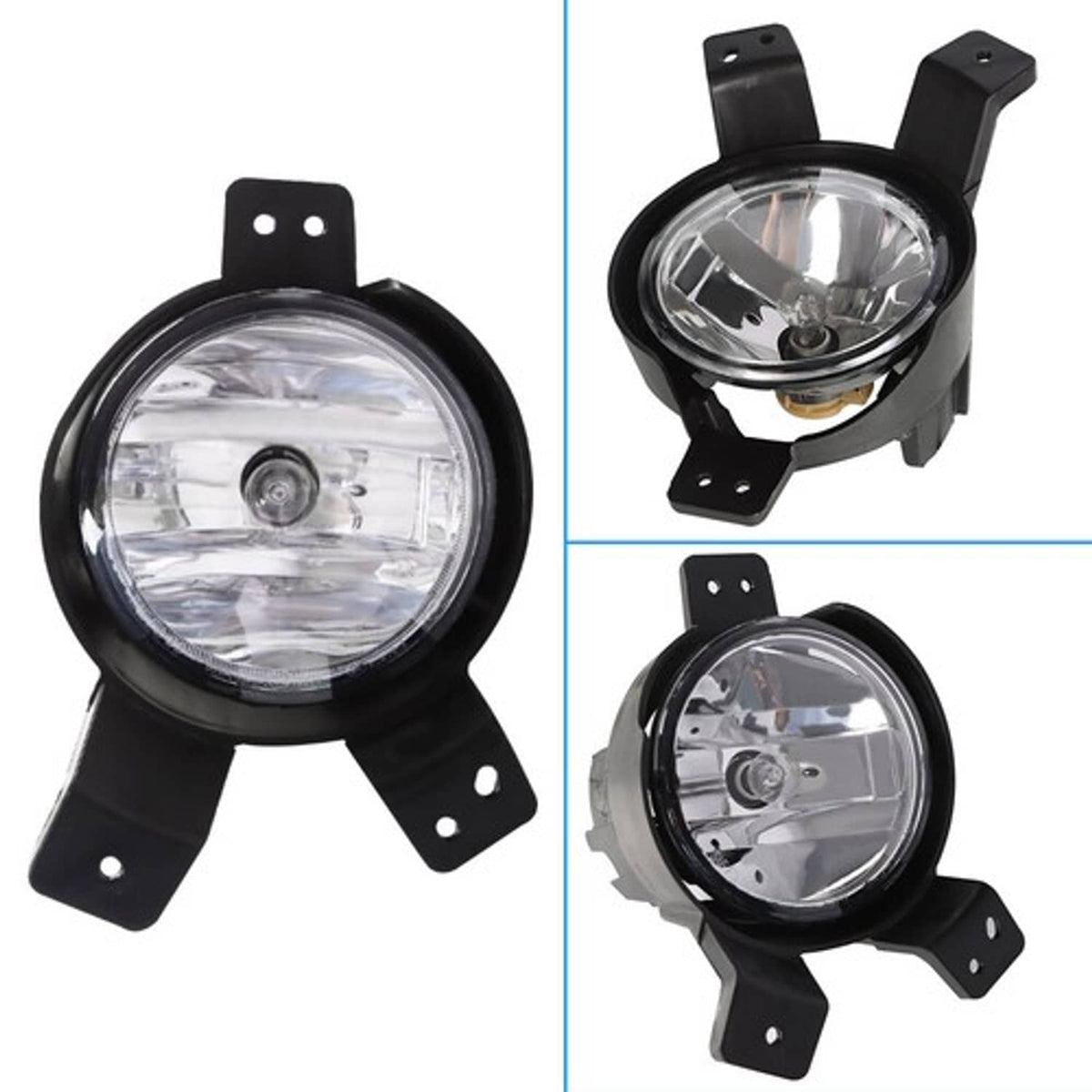 Solid Spare For Chevy Trax 2017-2018 Dr Right&Left Fog Lights Lamps w/Cover kits Halogen