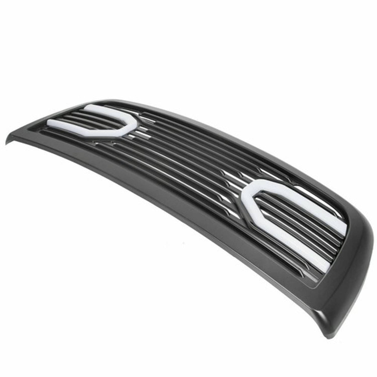 Solid Spare For 2010-2018 Dodge Ram 2500 3500 4500 5500 Big Horn Black Grille Shell & Lights