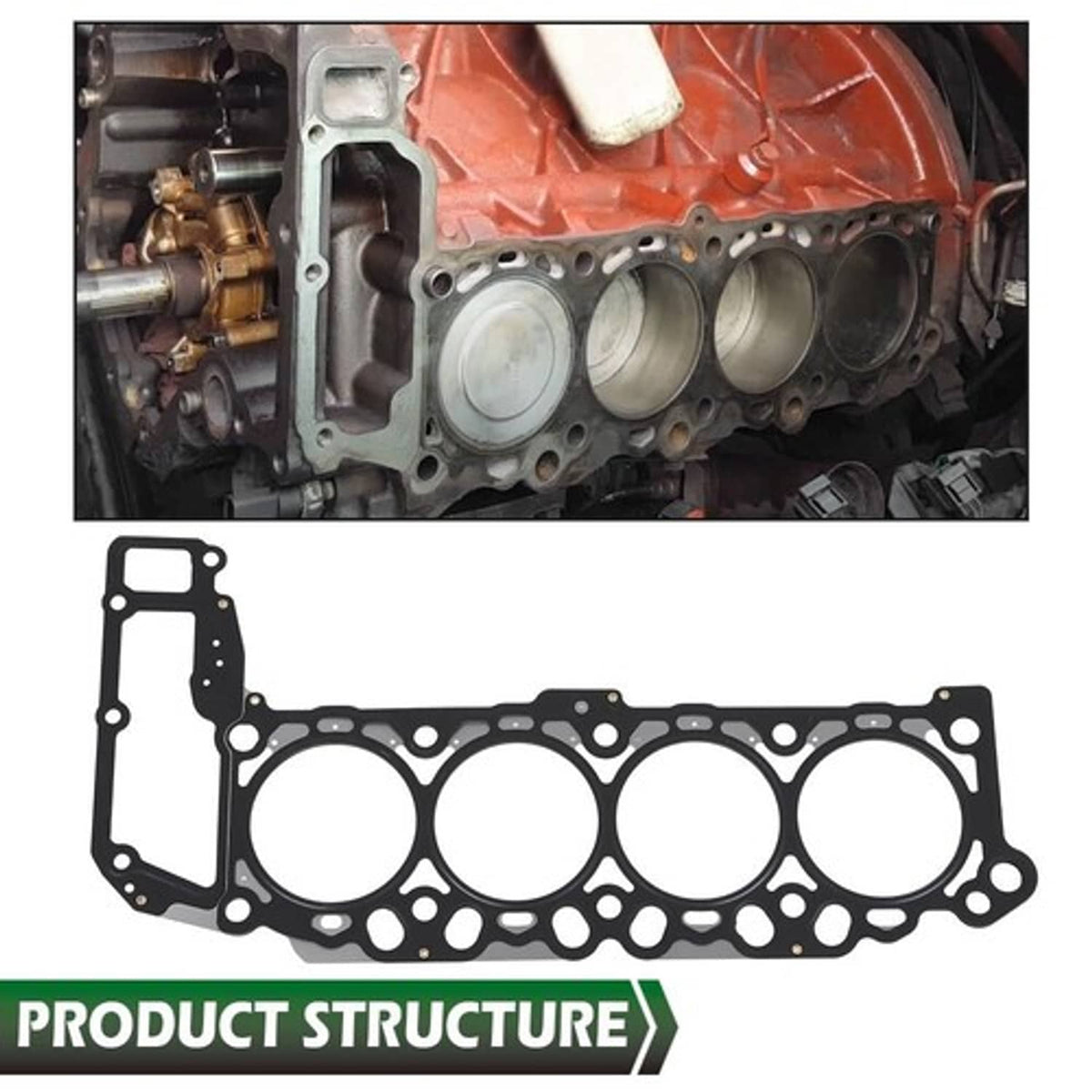 Solid Spare Fit For 1998-2003 Jeep Grand Cherokee Dodge Dakota Durango Ram Head Gasket Set