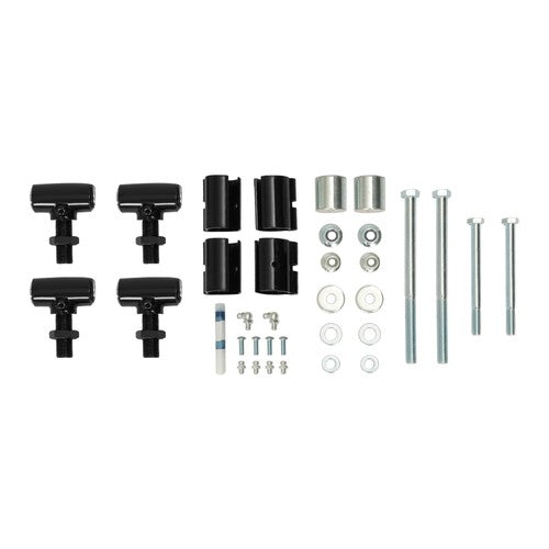 Solid Spare For 16+ Polaris General / 4 High Clearance 1.5" Offset Rear A-Arms Powder Coated