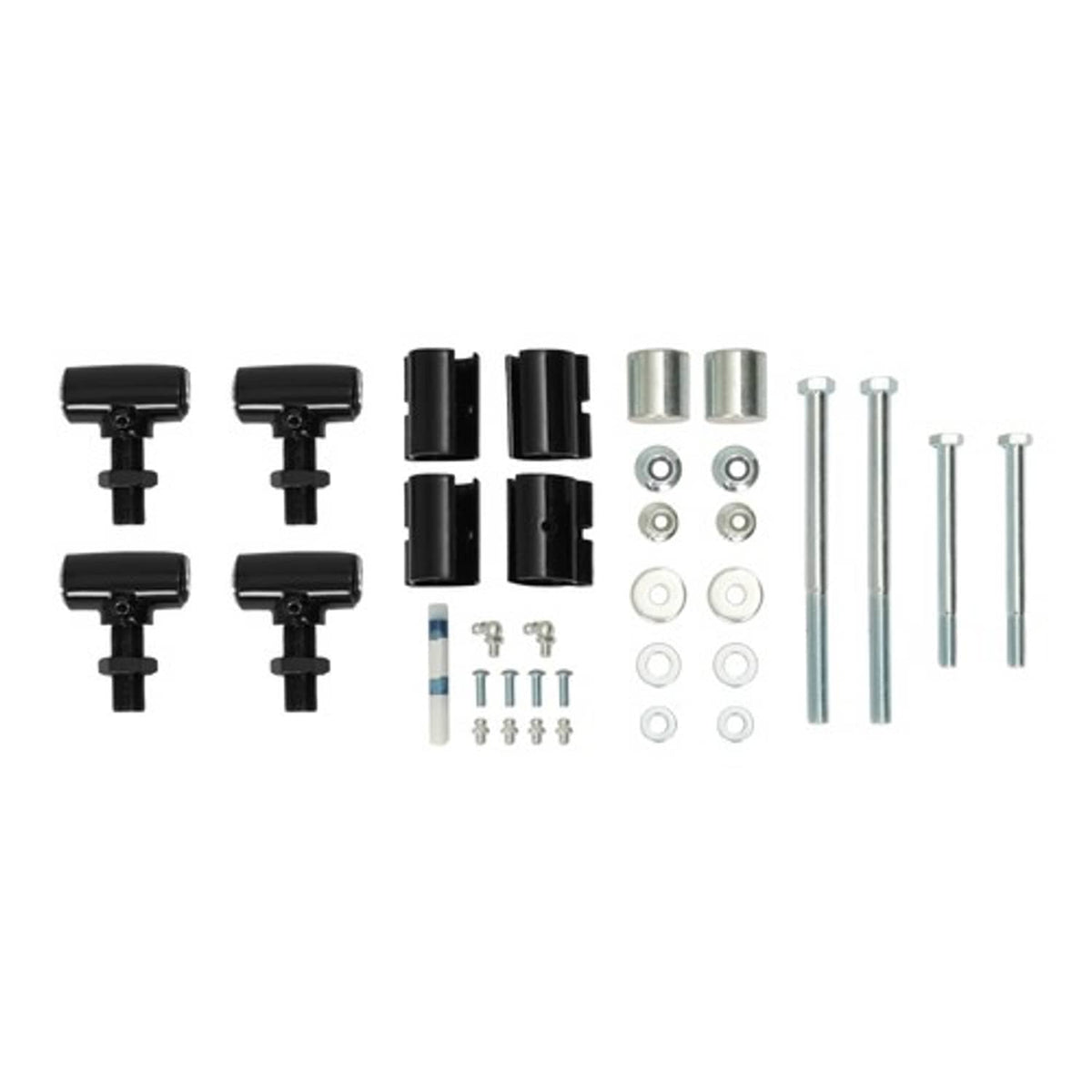 Solid Spare For 16+ Polaris General / 4 High Clearance 1.5" Offset Rear A-Arms Powder Coated