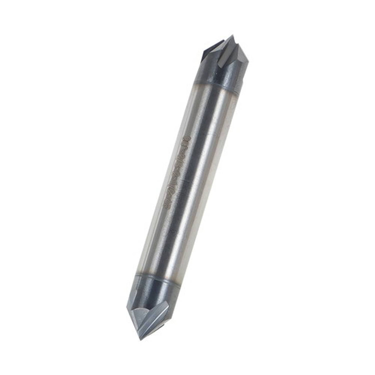 Solid Spare Double End 3/8" 4 Flute 90 Degree 2-1/2" Overall Length Carbide Chamfer Mill