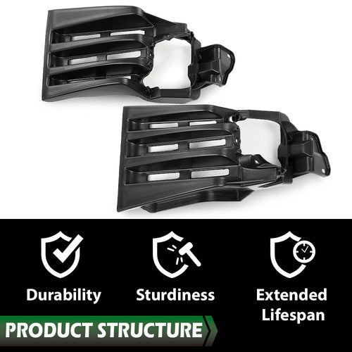 Solid Spare Fog Light Bracket Fit For 2013-2015 Lexus ES350 ES300h Left+Right Pair Set