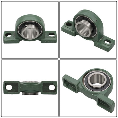 Solid Spare Cast Iron 4* UCP210-32 Pillow Block Mounted Bearing 2" Bore Self-Aligning
