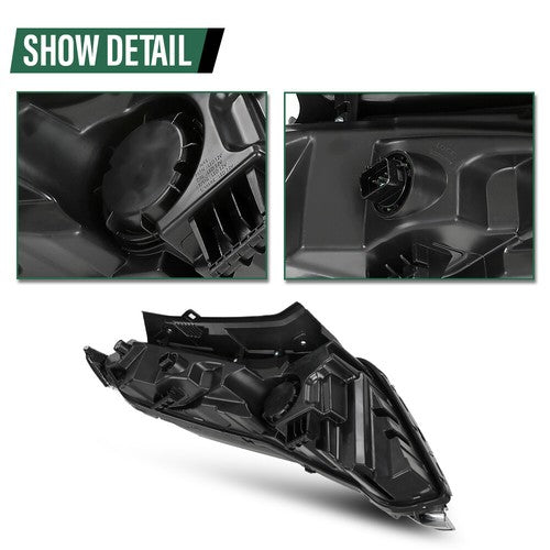 Solid Spare Front LED DRL Headlight Assembly Fit For 21-24 Hyundai Tucson Left Driver Side