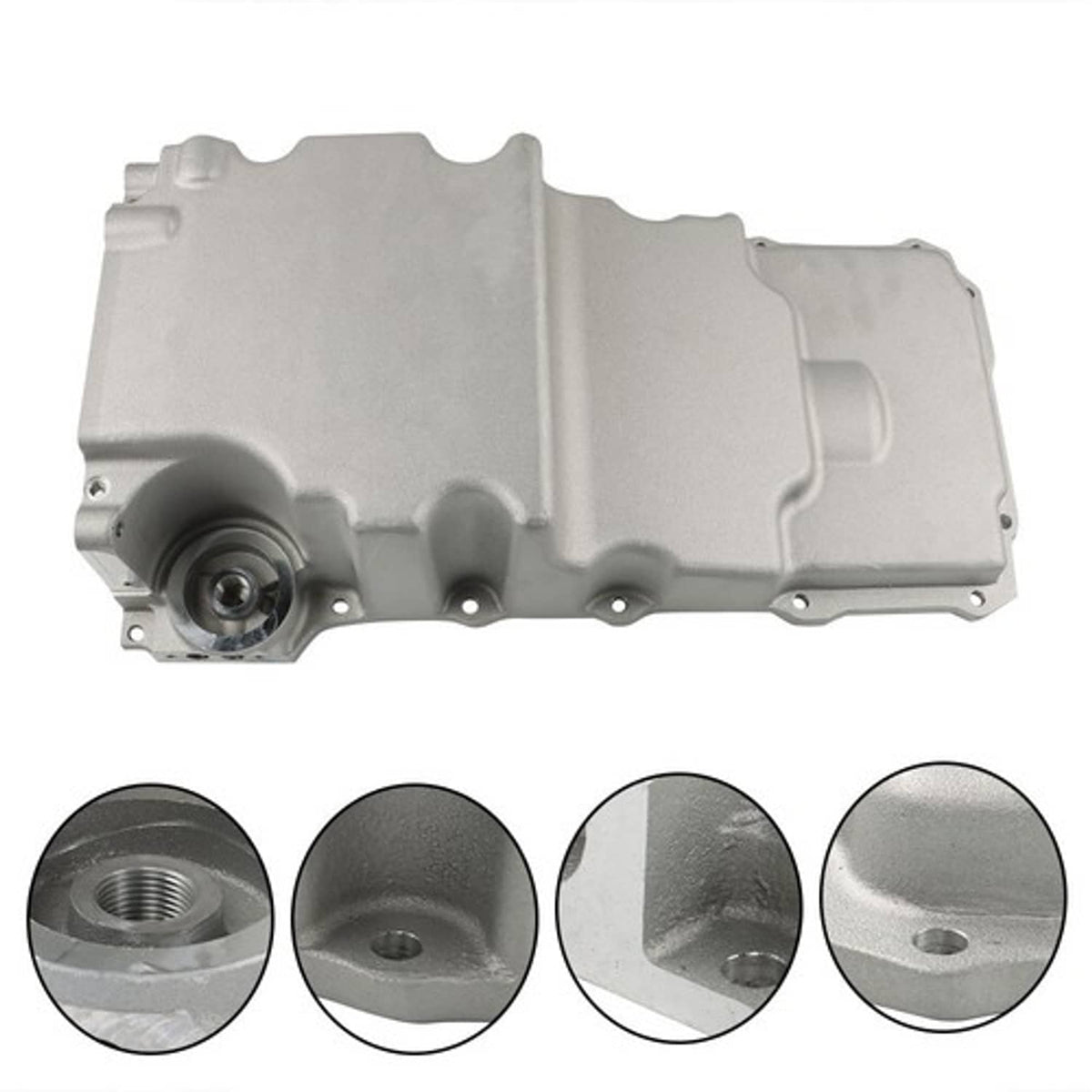 Solid Spare Fit For Chevrolet Camaro LS 1967 1968 1969 Engine Low Profile Oil Pan Retro