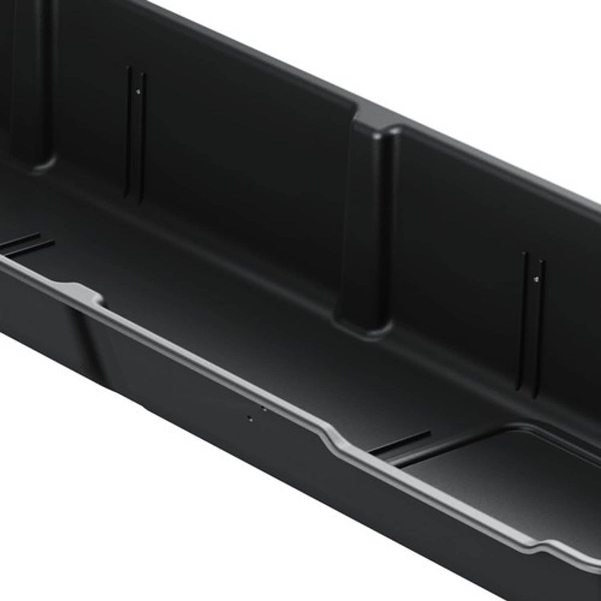 Solid Spare Underseat Storage Box Black For 09-14 Ford F-150 Super Crew Cab w/o Subwoofer
