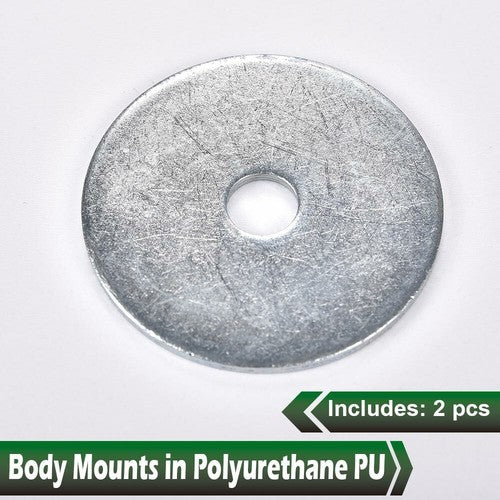 Solid Spare Body Cab Mount Bushing Kit KF04060BK Fit For 99-17 Ford F250 Super Duty 2WD/4WD