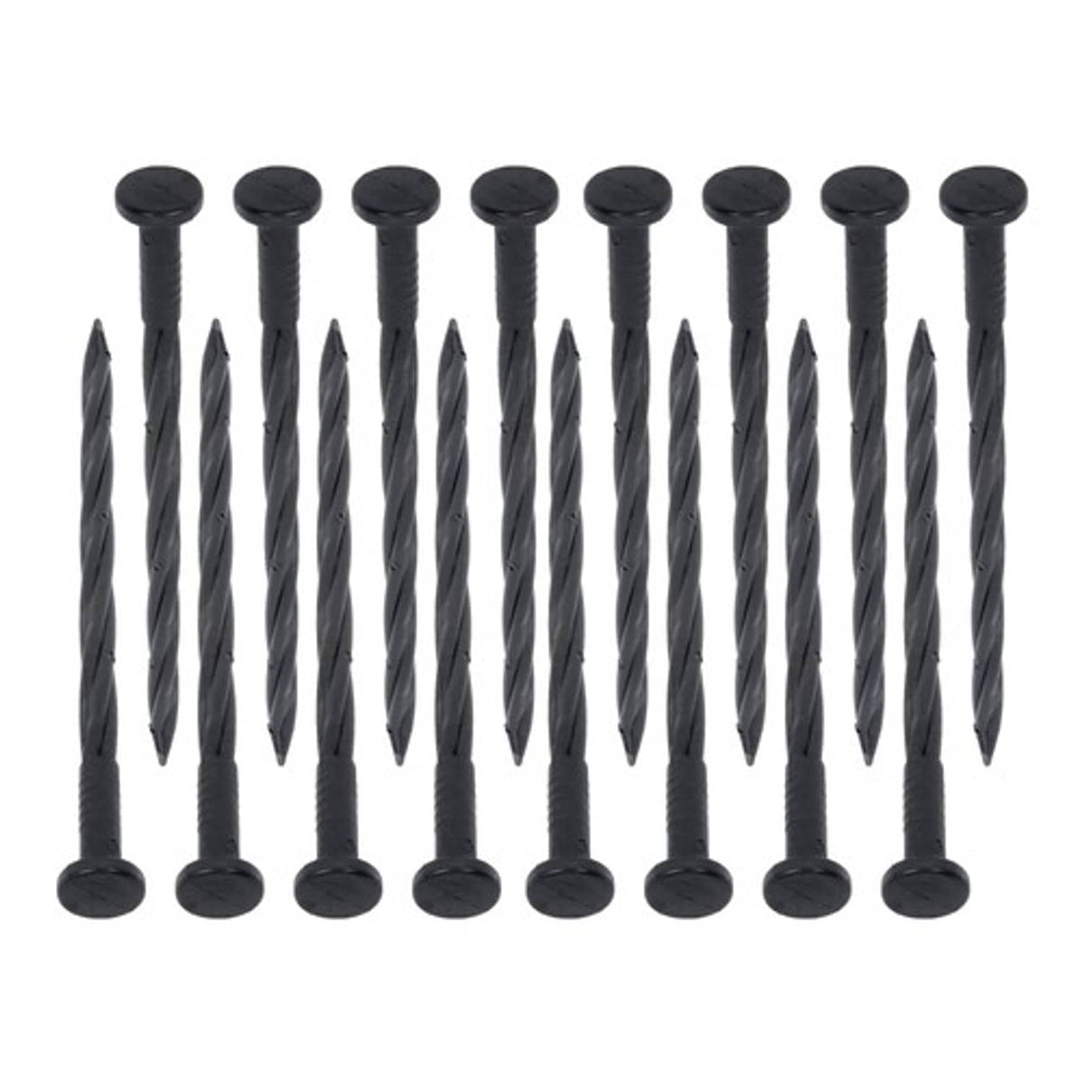 Solid Spare Lawn Border L-shaped Lawn Garden Edging Kit With Anchoring Spikes No Dig