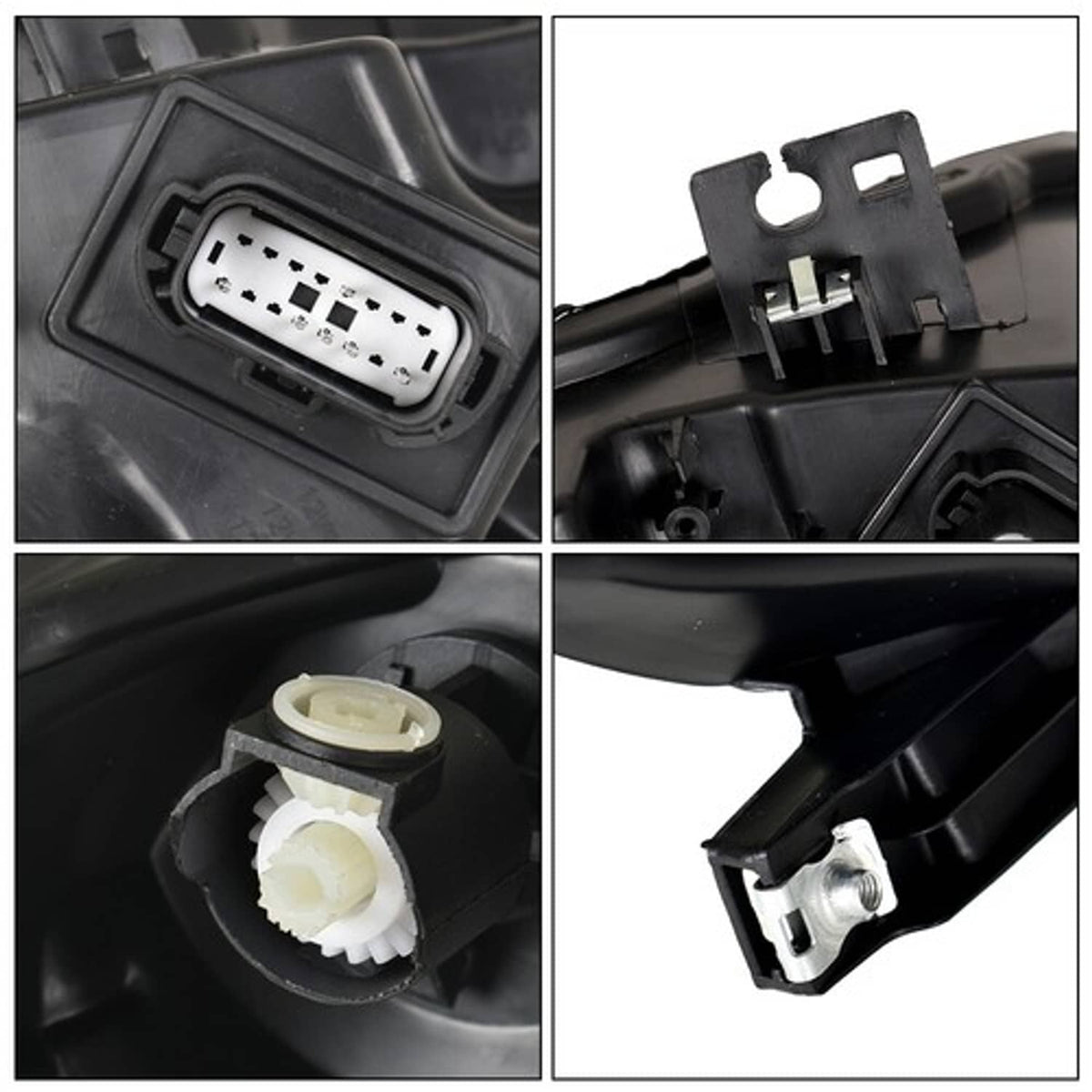Solid Spare LED DRL Headlights For Ford Mustang 2018 2019 2020 Projector Headlamps LH+RH New
