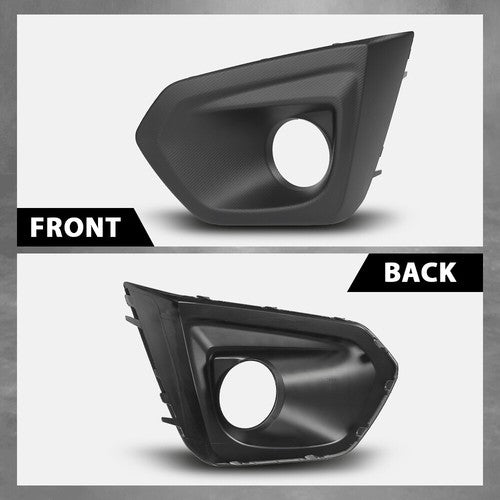 Solid Spare Fog Light Bezel Lamp Cover Fit For 2012 2013 2014 Subaru Impreza Left Side