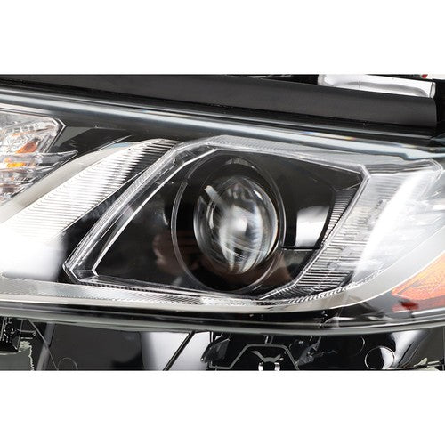 Solid Spare Driver Side Black Housing Headlight Lamp For Toyota Camry L/Le/Se 2018-2019