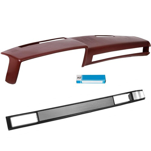 Solid Spare MAR Dashboard Cover Fits GMC Chevrolet Trucks SUV Pickup & Dash AC Vent Plate