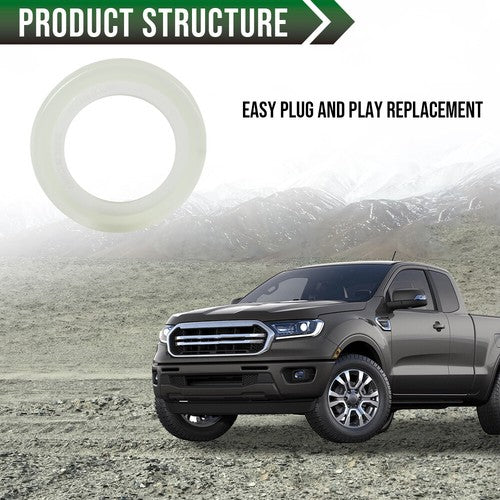 Solid Spare Fit For 2019-2021 Ford Ranger Pickup Ignition Bezel Trim Ring -Glow In The Dark