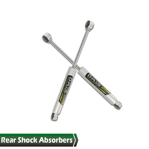 Solid Spare Fit For 99-07 Chevrolet GMC Sierra 1500 2.5-6" N3 Rear Shock Absorbers New