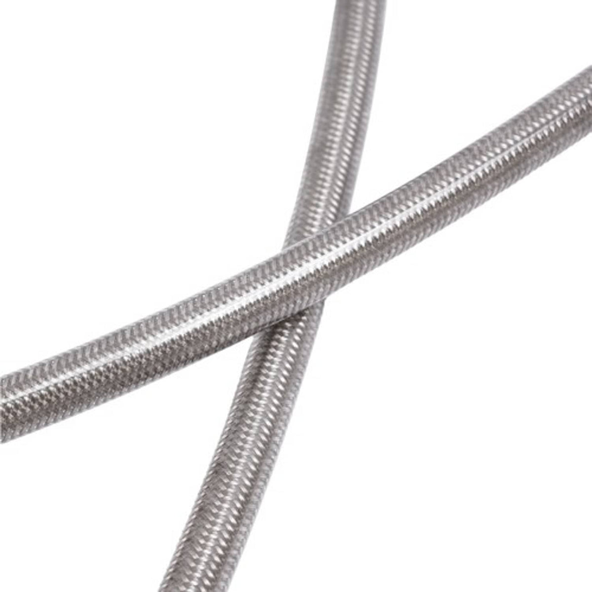 Solid Spare Front Braided Racing SS Brake Line + 3" For Yamaha Blaster 200 1989-2006