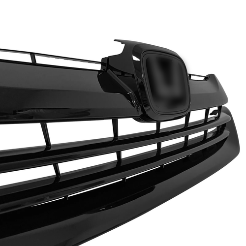 For 2017 2018 2019 Honda CRV CR-V Front Bumper Gloss Black Mesh Grille Grill