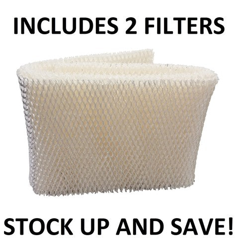 Solid Spare Humidifier Filter for Essick Air MoistAir EF1, EF21 (2 Pack)