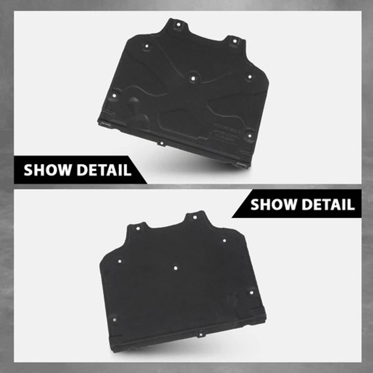 Solid Spare Engine Splash Shield Under Cover For 2018-23 Audi A4 A5 S4 S5 RS5 B9 8W0863822B