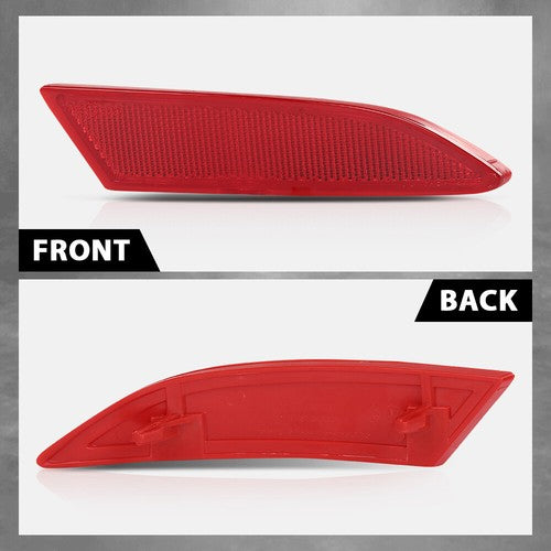 Solid Spare Fit For 2012-2018 Ford Focus Sedan Rear Bumper Reflector Right Side FO1185101