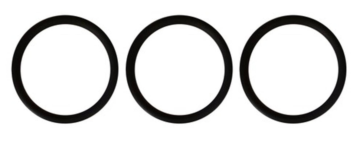 Solid Spare Round Belts for Hoover Convertible Vacuum 49258 3-Pack