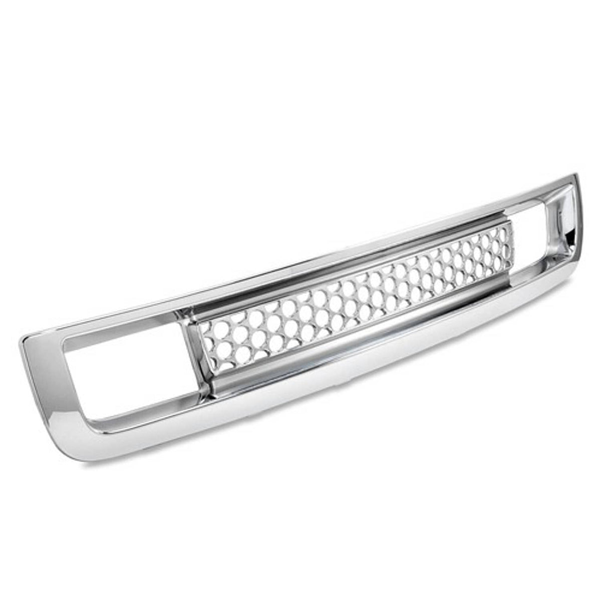 Solid Spare FOR 07-13 GMC SIERRA 1500 DENALI PICKUP BOTTOM LOWER BUMPER MESH GRILLE CHROME