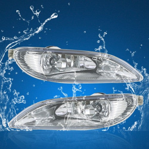 Solid Spare Pair LH+RH Front Fog Lights w/9006 Bulbs For Toyota Camry Corolla Solara 02-08