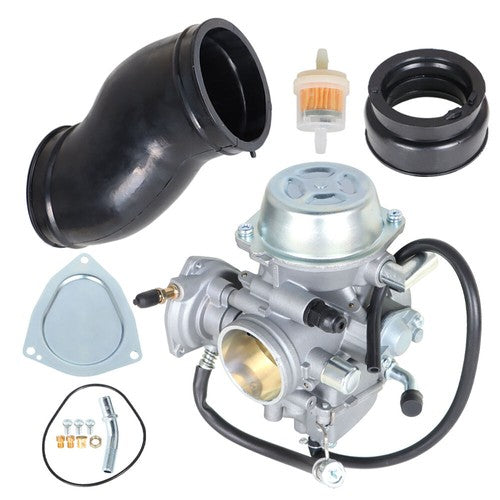 Solid Spare Carburetor + Intake Manifold For Yamaha Grizzly 660 YFM660FA 4x4 2005-2008