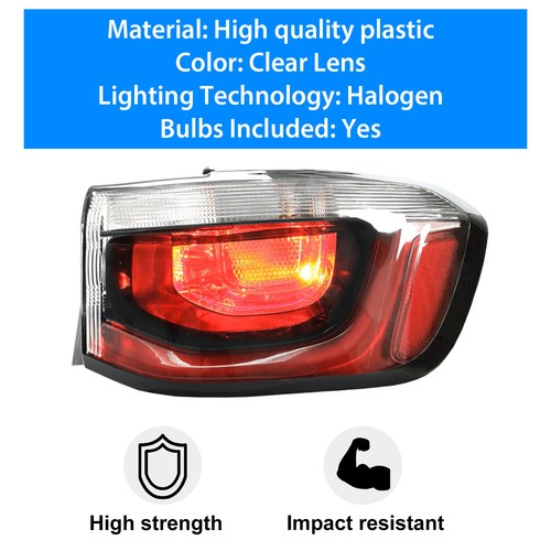 Solid Spare Right Passenger Side Rear Tail Light For Jeep Compass 2017-2020 17 20 Brake Lamp