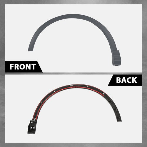 Solid Spare Front Left Side Fender Flare Wheel Arch Molding Fit For 2019-2024 Audi Q3