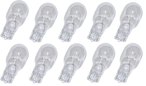 Solid Spare (10) 4 Watt 12v Low Voltage for Intermatic T5 Wedge Bulbs - NEW