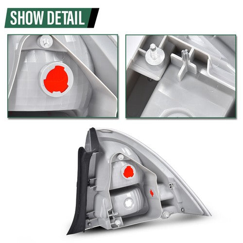 Solid Spare Fit For 2006-2009 Ford Fusion Tail Light Brake Lamp Left Driver Side FO2818123
