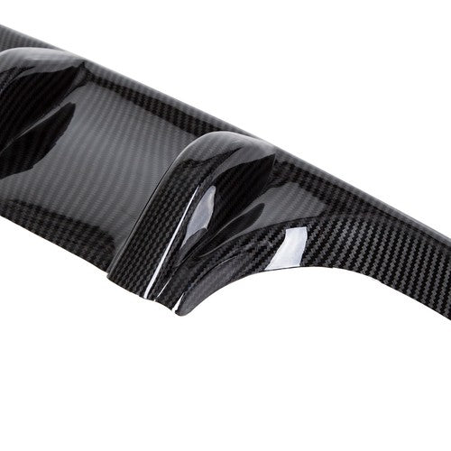 Solid Spare Carbon Fiber Style Rear Bumper Diffuser valance for BMW F80 M3 F82 M4 15-18