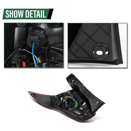Solid Spare Tail Light Fit For 2016-2019 Ford Explorer Rear Brake Parking Lamp Right Side